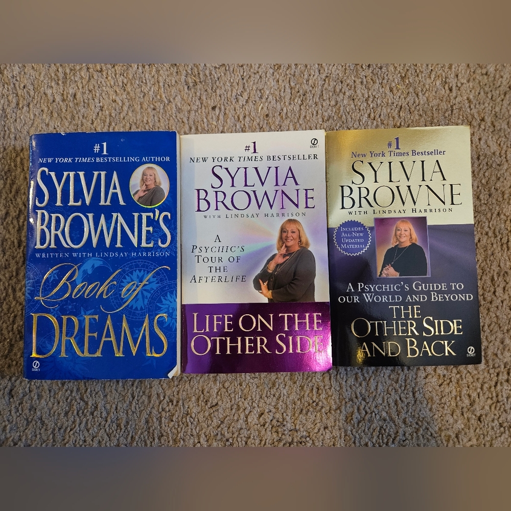 Sylvia Browne Set Of 3 Books
